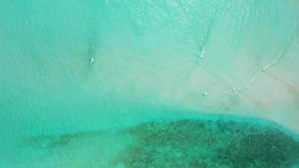 Vzdušný Výhled Krásné Moře — Stock fotografie