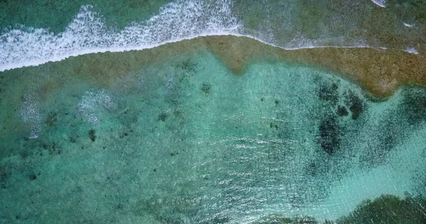美しい海の波の空中写真 — ストック写真