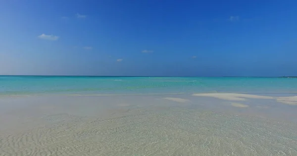 马尔代夫美丽的海滩景观 — 图库照片