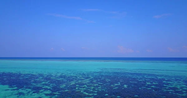 Красивый Морской Пейзаж Мальдивах — стоковое фото