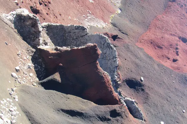 Vertical Shot Rocky Hills Tongariro National Park New Zealand — Stock Photo, Image