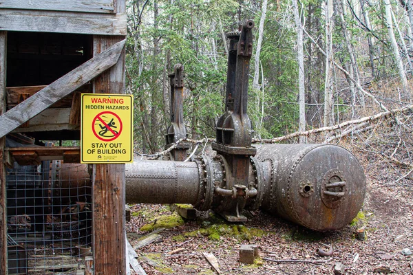 View Old Hydro Station Atlin — Stock Photo, Image