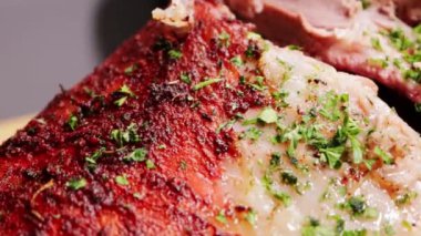 Baharatlı ızgara et.