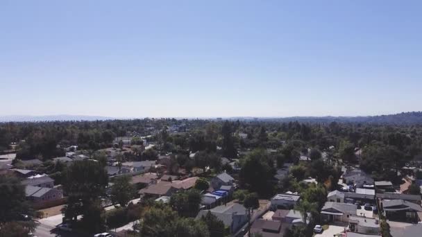 Una Vista Aérea Charles White Park Altadena California — Vídeos de Stock