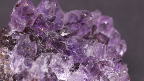 紫水晶石 — ストック動画