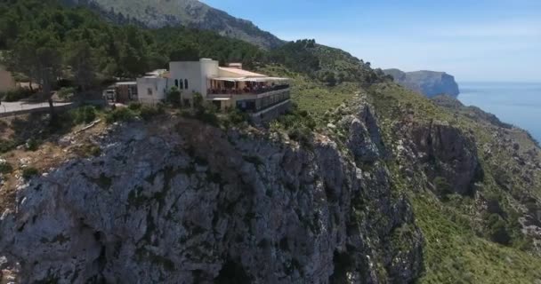 スペインのマヨルカ島のパルマにあるミラドル リカルド ロカの空中写真 マヨルカ島 — ストック動画