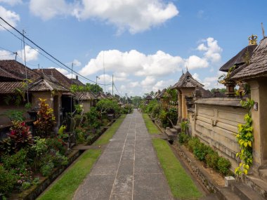 Endonezya, Bali 'nin mimarisinin güzel bir manzarası