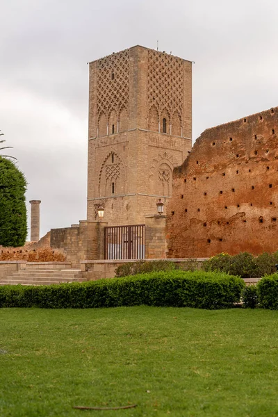 Hassan Turm Rabat Inmarokko — Stockfoto