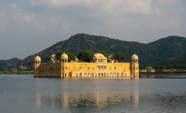 Jal Mahal Milieu Lac Man Sagar Dans Ville Jaipur Inde — Photo