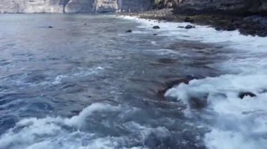 İspanya, Tenerife 'ye güzel bir hava manzarası