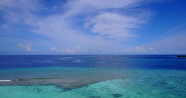 Bellissimo Paesaggio Marino Alle Maldive — Foto Stock