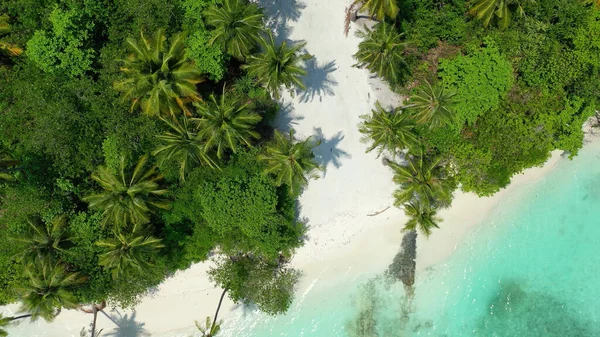 Una Vista Aérea Hermoso Paisaje Las Maldivas — Foto de Stock