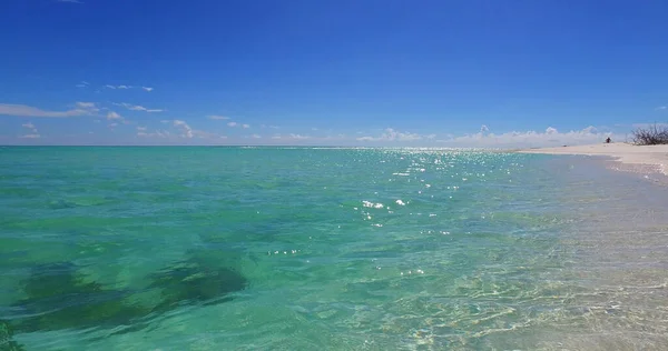 Piękne Ujęcie Lazurowego Oceanu Dzień — Zdjęcie stockowe