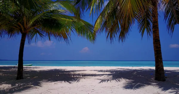 Ένα Όμορφο Παραθαλάσσιο Τοπίο Στις Μαλδίβες — Φωτογραφία Αρχείου