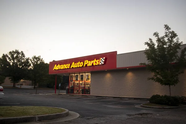 Vista Esterna Rivenditore Advance Auto Parts Augusta Stati Uniti — Foto Stock
