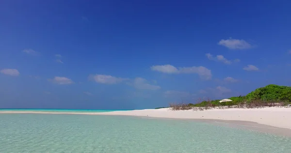 Maldivler Güzel Bir Sahil Manzarası — Stok fotoğraf