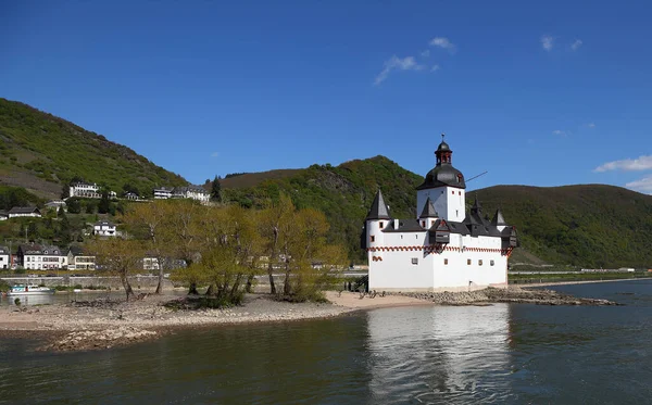 Beautiful View Pfalzgrafenstein Castle Kaub Germany — Stock Photo, Image