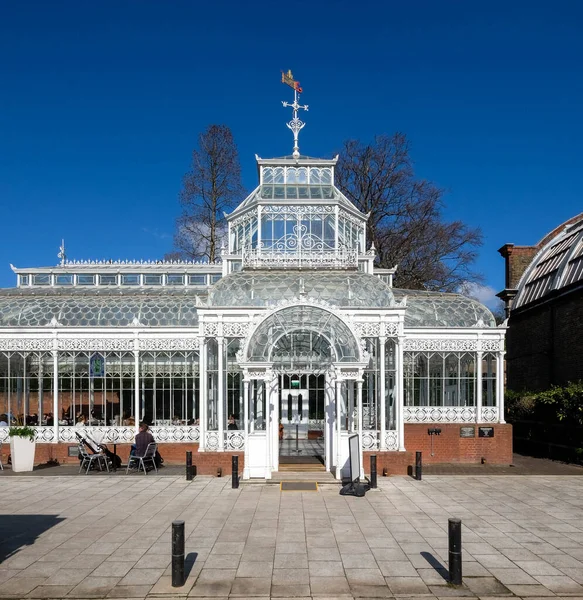 Victorian Conservatory Grounds Horniman Museum Gardens Forest Hill London — Stock Photo, Image