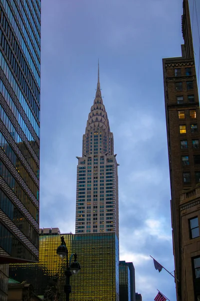 Une Vue Sur Chrysler Building New York — Photo