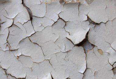 Duvarı boyalı bir yakın plan.