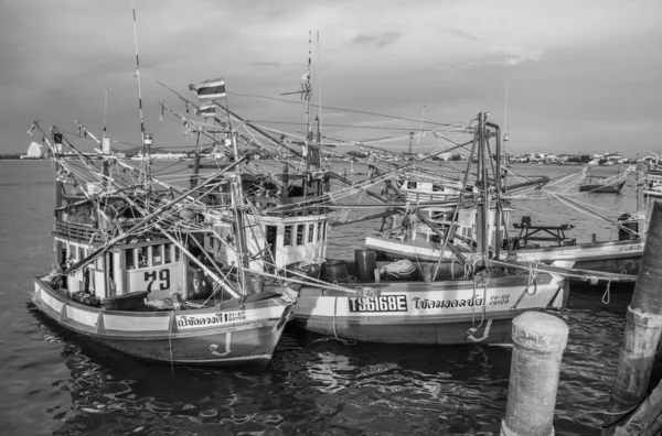 Thai Fishing Boat Pier Thailand Southeast Asia — Stock Photo, Image