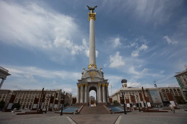 Monumento Plaza Maidan Kiev Ucrania — Foto de Stock