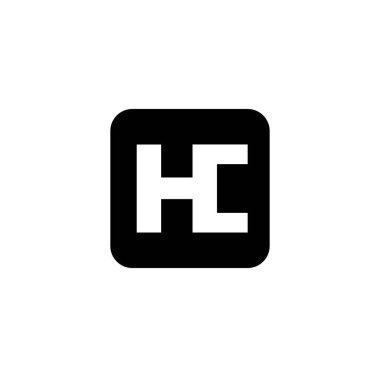 HC şirketinin ilk harfleri baş harfler. HC şirket logosu.