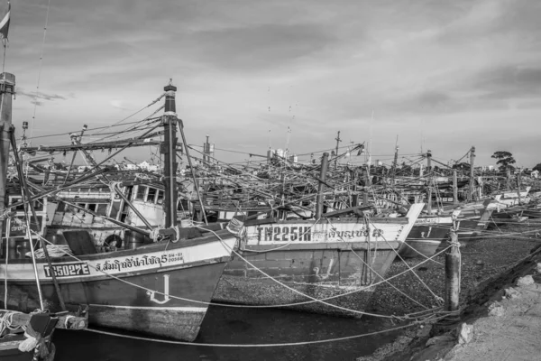 Barco Pesca Tailandés Muelle Tailandia Sudeste Asiático — Foto de Stock