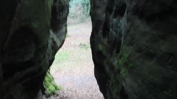 Det Gamla Berget Nära Kungliga Tunbridge Brunnar Storbritannien — Stockvideo