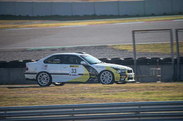 Bmw E36 Racing Car Track Montmelo — Stock Photo, Image