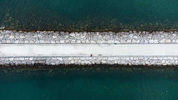 Fågelperspektiv Strandpromenad Pickering Ontario Kanada — Stockfoto