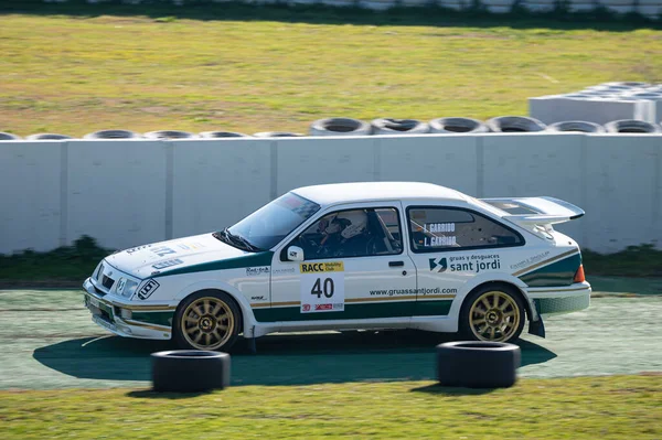 Ford Sierra Cosworth Racing Car Track Montmelo — Stock Photo, Image