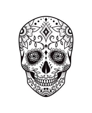 Ölü Şeker Kafatası Çizimi Günü