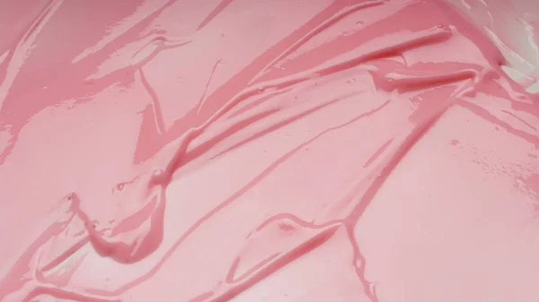 Różowy Błyszczący Produkt Pielęgnacji Skóry Swat Tekstury — Zdjęcie stockowe