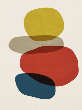 Geometrik soyut sanat, geometrik şekilli doku             