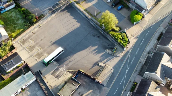 Swansea Vadisindeki Otoparkın Havadan Görüntüsü — Stok fotoğraf