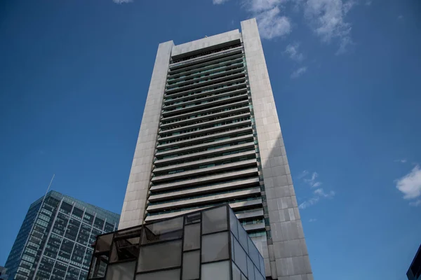 Ein Blick Auf Die Federal Reserve Bank Boston — Stockfoto