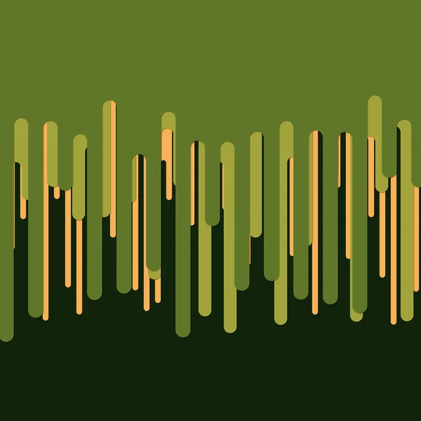 Иллюстрация Абстрактного Фона Зеленым Капельным Рисунком Черной Поверхности — стоковое фото