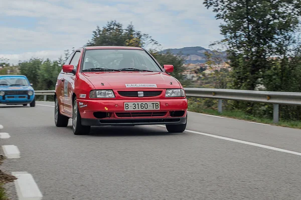 Carro Urbano Espanhol Típico Todos Tempos Assento Ibiza — Fotografia de Stock