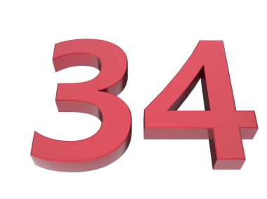 3d numara izole doku oluşturma arkaplan çizimi