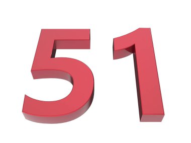 3d numara izole doku arkaplan oluşturucu