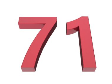 3d numara izole doku arkaplan oluşturucu