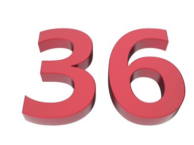 3d numara izole doku oluşturma arkaplan çizimi