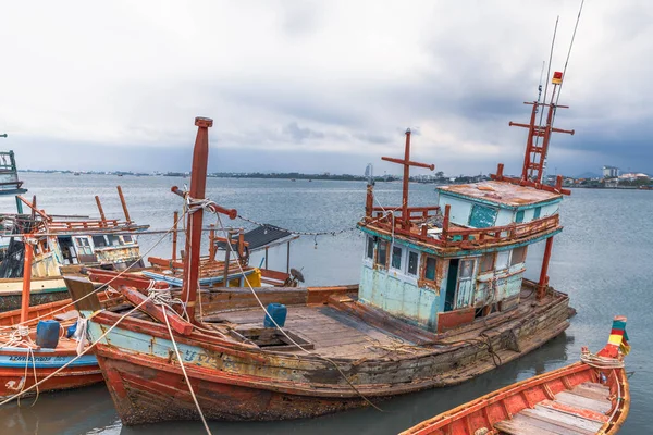 Рыбацкий Порт Банг Саре Таиланд — стоковое фото