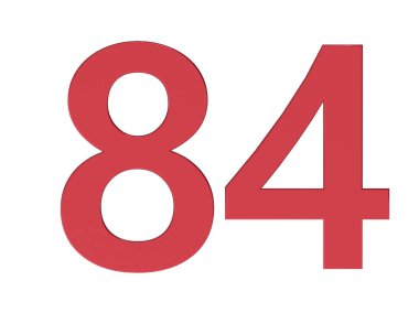 3d numara izole doku arkaplan oluşturucu