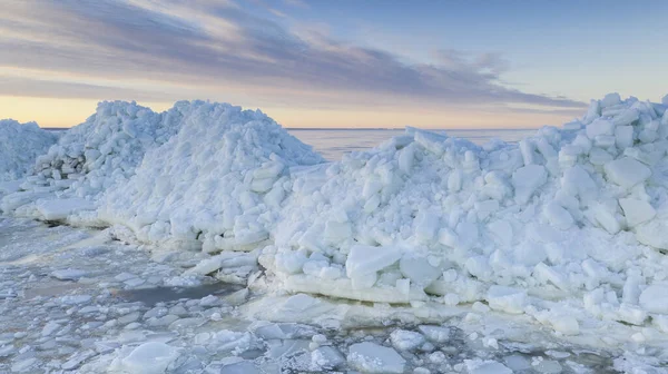 Купа Тріснутого Льоду Парну Естонія — стокове фото