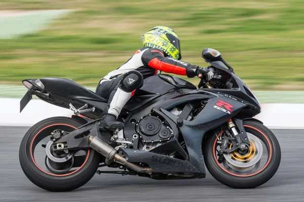 Классический Скоростной Мотоцикл Suzuki Gsx — стоковое фото