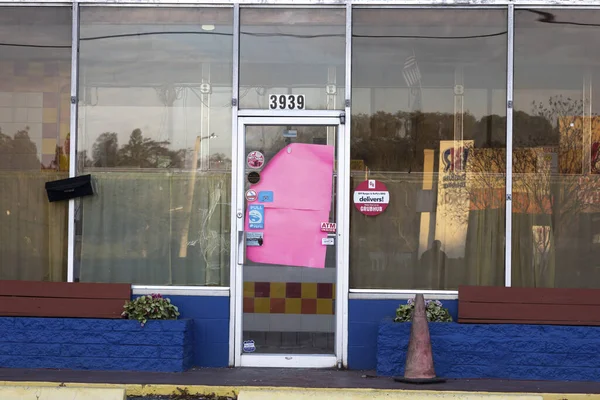 Der Eingang Des Restaurants Biff Burger Petersburg Florida — Stockfoto