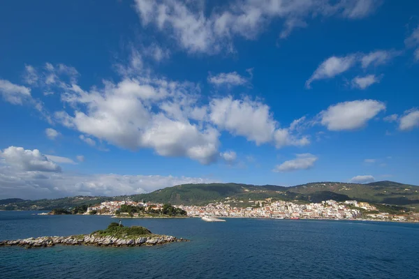 Isla Skiathos Grecia Destino Turístico Global — Foto de Stock