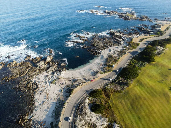 Aerial View Monterey Coast — Stock Photo, Image